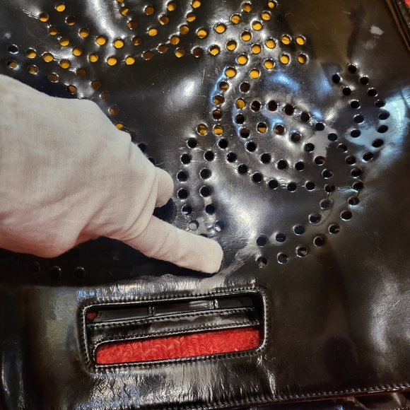 🚨(Semi Project) Chanel Triple Cocomark Patent Tote with COA(s). Sold-AS-IS. - Picture 15 of 17